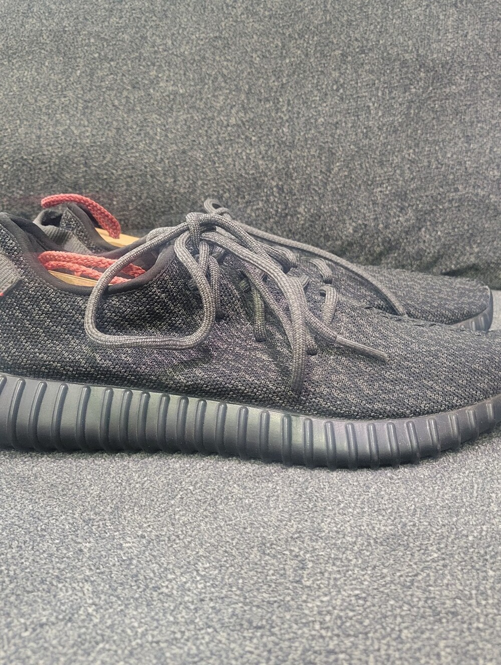 Size 10 - adidas Yeezy Boost 350 V1 Pirate Black 2015 AQ2659